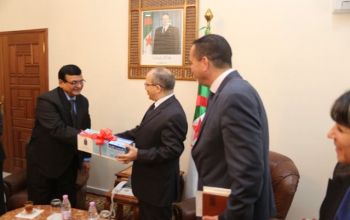 Donation of veterinary vaccines against FMD by India to Algeria  